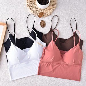 ❤️SOLD❤️3 pcs Seamless Tank Top With Massage Pad